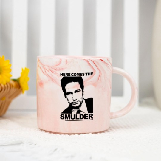Discover Here Comes the sMulder - X-Files Returns in 2016! - David Duchovny - Marble Mugs