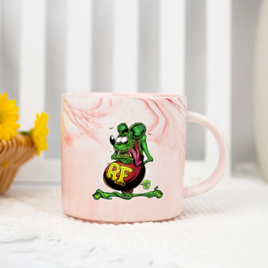 Discover Bootleg Ratfink - Rat Fink - Marble Mugs