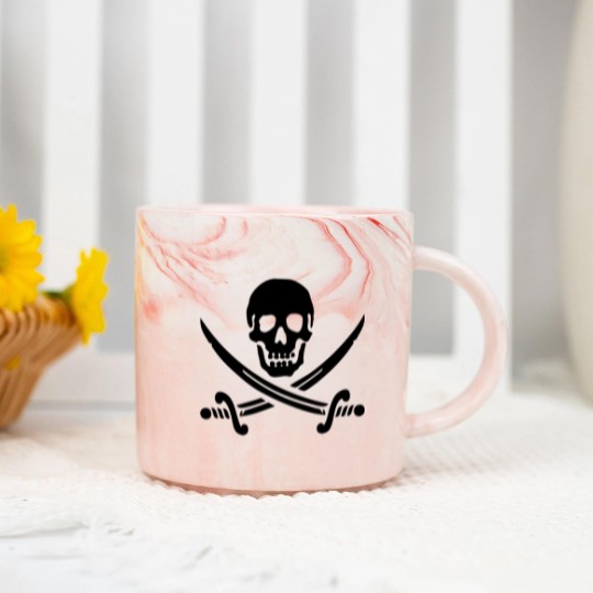 Discover Jolly Roger Marble Mugs
