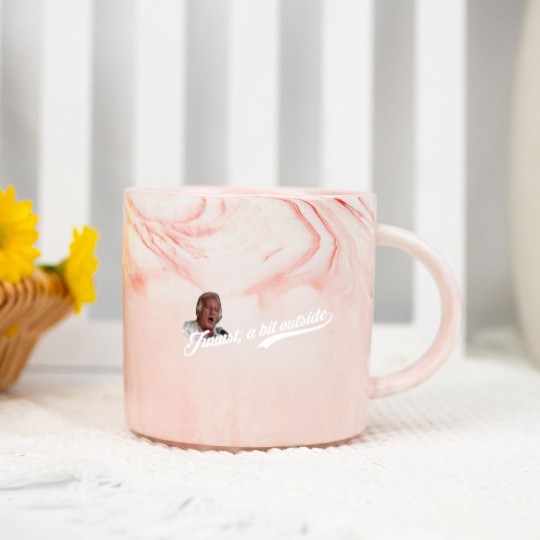 Discover Juuust, a bit outside, distressed - Major League - Marble Mugs