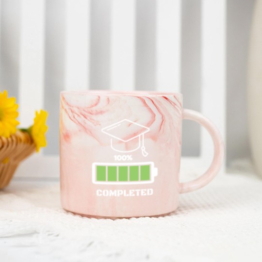 Discover Graduation 100% Completed Marble Mugs Marble Mugs