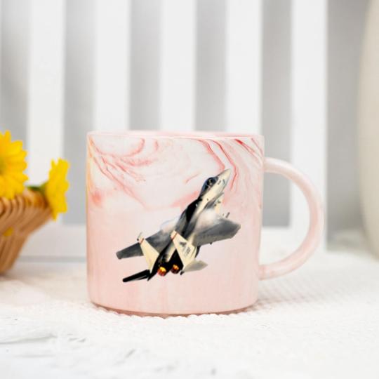 Discover F-15C Eagle afterburner no background - F 15 Eagle - Marble Mugs