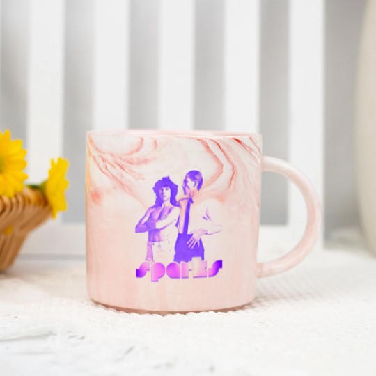 Discover Retro Sparks Band Big Beat Tribute - Sparks - Marble Mugs