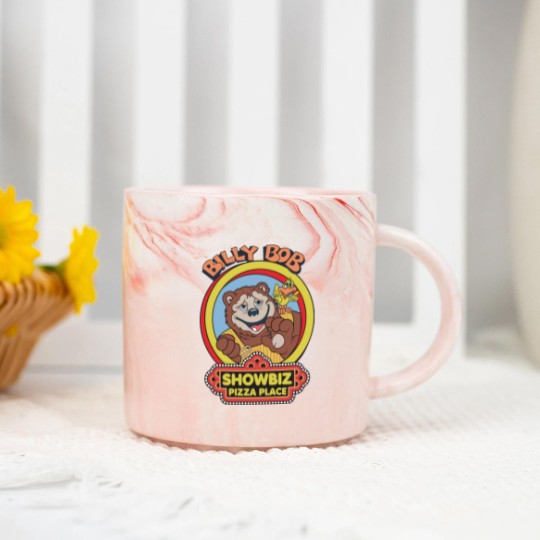 Discover Showbiz Pizza Billy Bob - Showbiz Pizza - Marble Mugs
