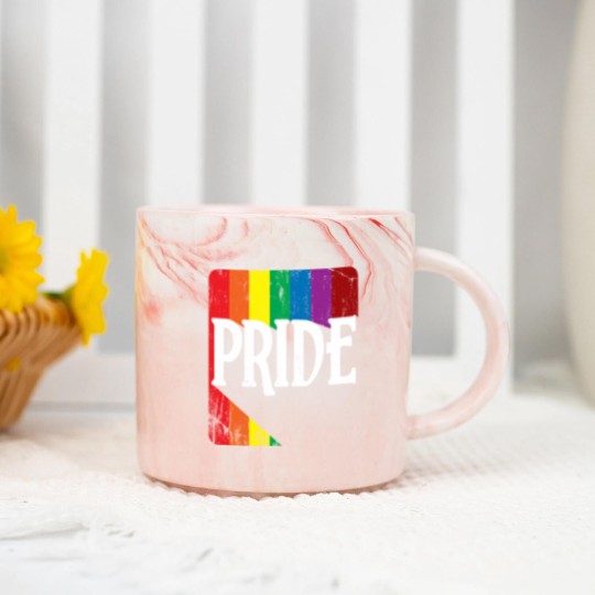 Discover LGBT Pride Rainbow Cool Statement Gift Marble Mugs