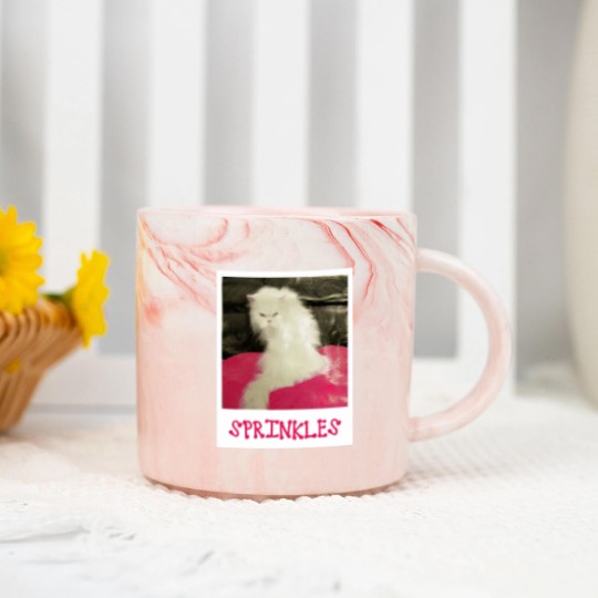 Discover Sprinkles the Cat - The Office - Marble Mugs