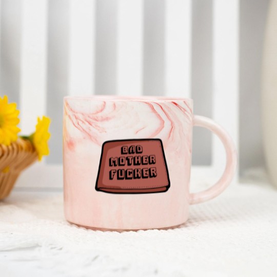 Discover Bad mother fucker wallet! - Pulp Fiction Movie - Marble Mugs