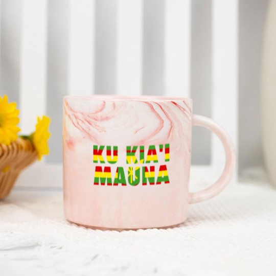 Discover Ku Kiai Mauna Marble Mugs Hawaiian We Are Mauna Kea
