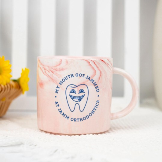 Discover Jamm Orthodontics - My Mouth Got Jammed Jamm Orthodontics - Marble Mugs