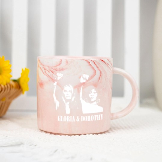 Discover GLORIA & DOROTHY Stencil - Feminism - Marble Mugs