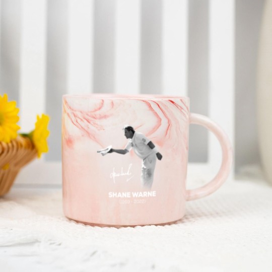 Discover RIP Shane Warne Signature Marble Mugs, Memories Shane Warne  1969-2022 Marble Mugs