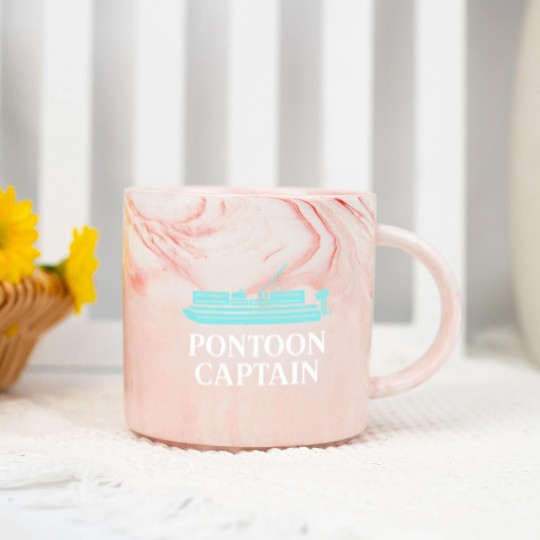 Discover Pontoon Captain Marble Mugs Pontoon Lake