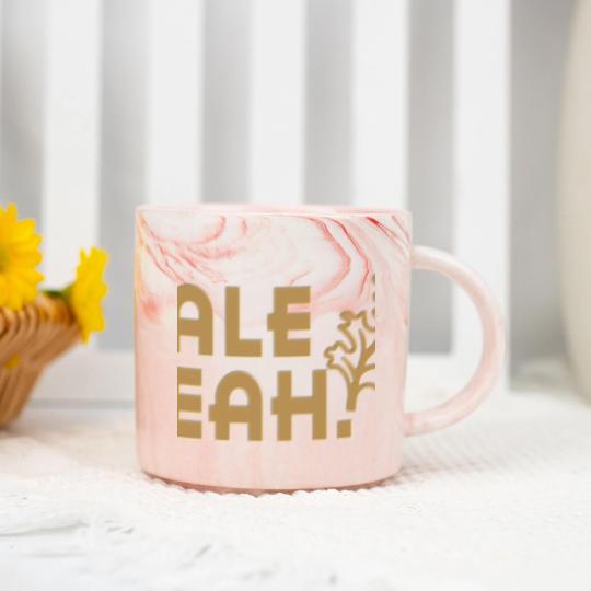 Discover Kale Yeah Marble Mugs