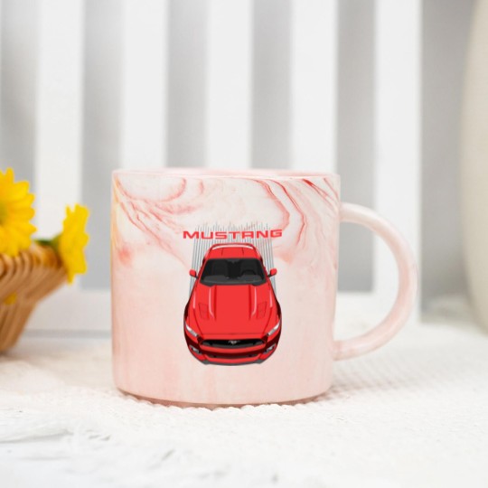 Discover Mustang S550-GT-red - Mustang - Marble Mugs