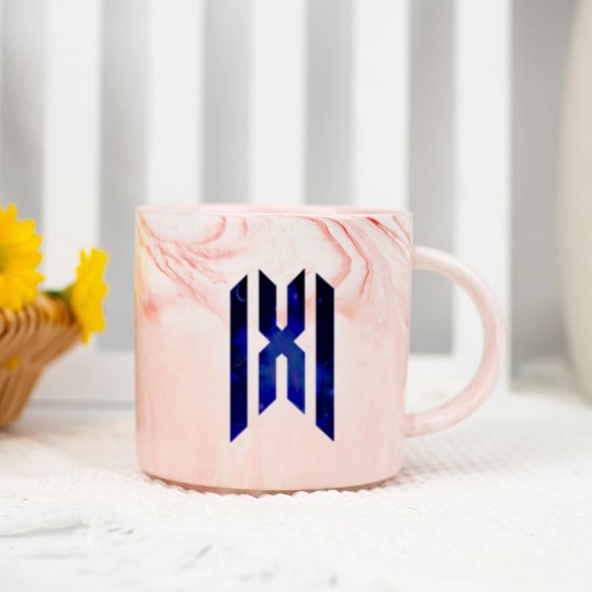 Discover Monsta X Logo Night Sky - Monsta X - Marble Mugs