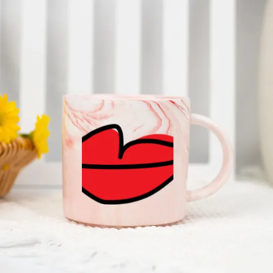 Discover Red Lips As Seen On Villanelle - Killing Eve S2 - Killing Eve - Marble Mugs