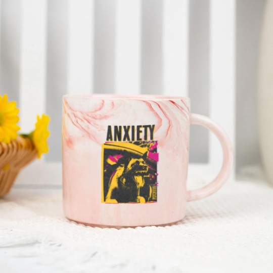 Discover anxiety by psycho99 - Anxiety - Marble Mugs