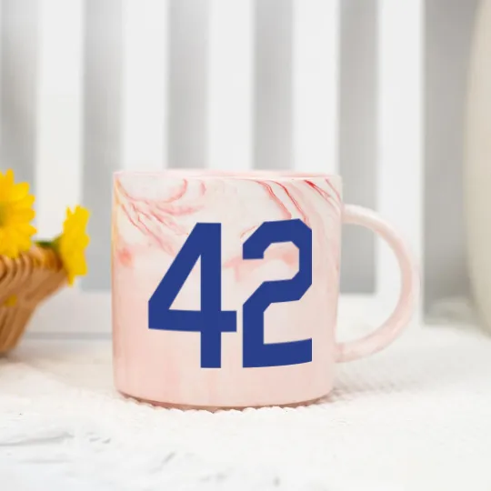 Discover Jackie Robinson 42 Design Marble Mugs
