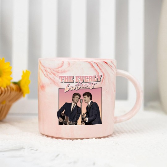 Discover The Everly Brothers Vintage - Everly Brothers - Marble Mugs