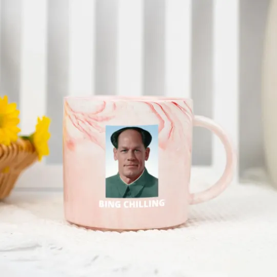 Discover John Xina Bing Shi Ling Ice-cream meme - Bing Shi Ling - Marble Mugs