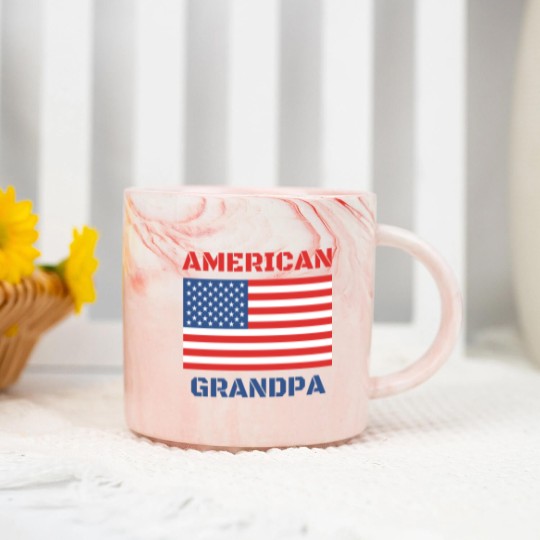 Discover American Grandpa Marble Mugs