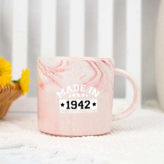 Discover MADE IN 1942 ALL ORIGINAL PARTS Marble Mugs