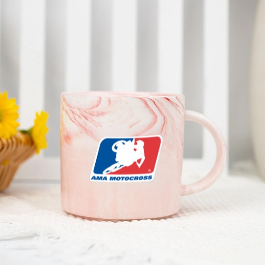 Discover AMA MOTOCROSS LOGO Marble Mugs