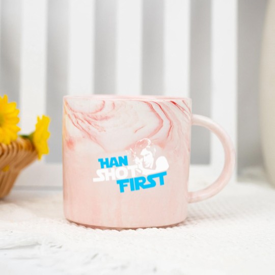 Discover Han Shot First Marble Mugs
