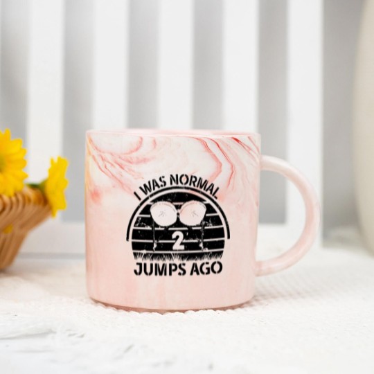 Discover I Was Normal 2 Jumps Ago Paratrooper Airborne Marble Mugs