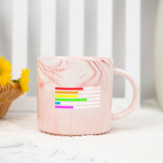 Discover LGBT Rainbow Gay Pride Marble Mugs