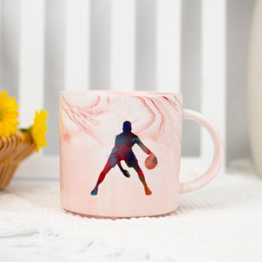 Discover basketball player #basketball #sport - Basketball - Marble Mugs