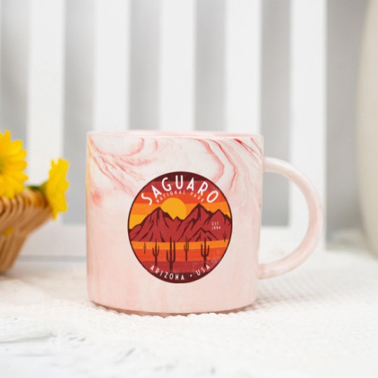 Discover Saguaro National Park - Saguaro National Park - Marble Mugs