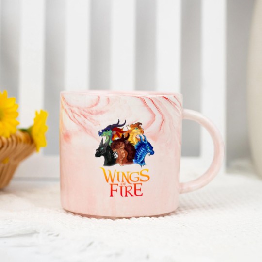 Discover Love Dragons Graphic Wings Of Fire Manga Series Marble Mugs