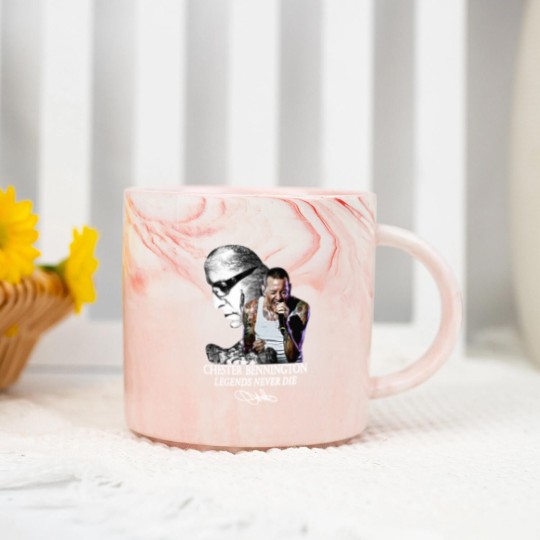 Discover Linkin Park Legend Never Die Marble Mugs