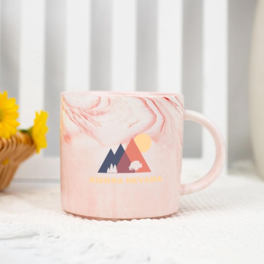 Discover sierra nevada mountains Marble Mugs