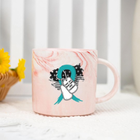 Discover Not all wounds are visible PTSD Awareness 22 Vete Marble Mugs