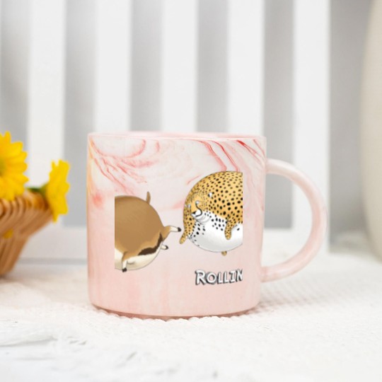 Discover Rollin' Wild - the chase Marble Mugs