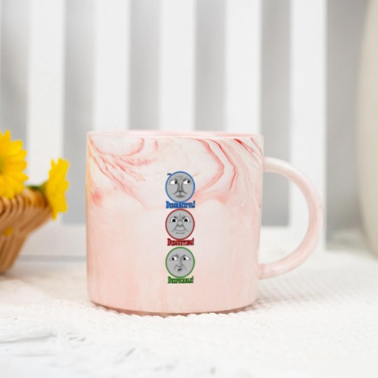 Discover Disgraceful, Disgusting, Despicable - Gordon, James & Henry - Thomas - Marble Mugs