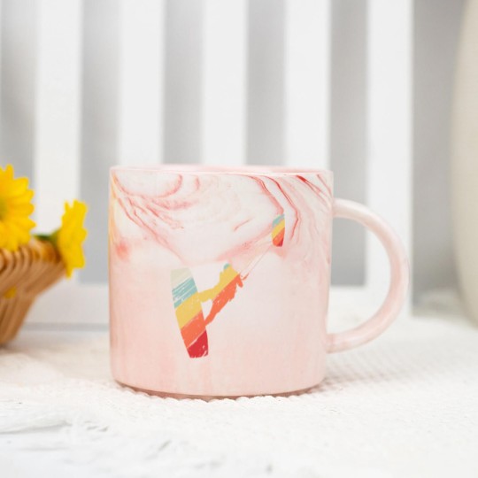 Discover Kite Boarding Kiteboarder Retro Vintage Marble Mugs