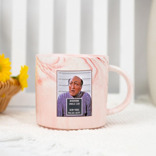 Discover Uncle Leo Mugshot - Seinfeld - Marble Mugs