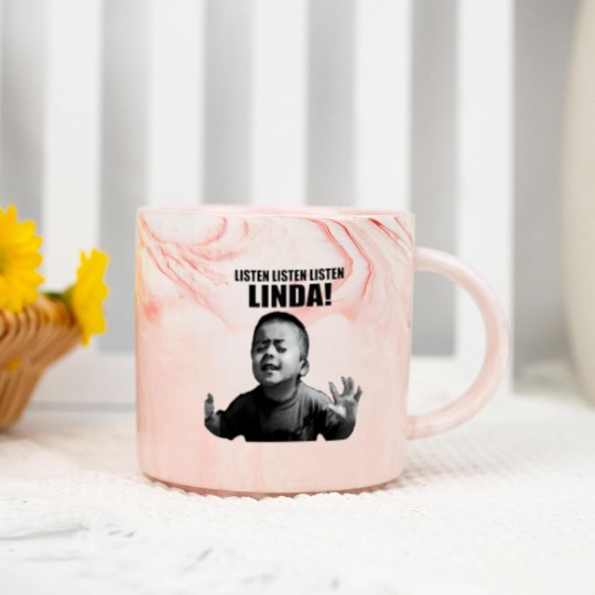 Discover listen linda Marble Mugs