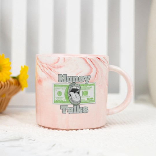Discover Money Talks Marble Mugs to Match Jordan Retro 5 Green Bean