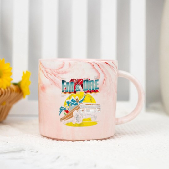 Discover Eminem and Dr Dre Unisex Retro Marble Mugs