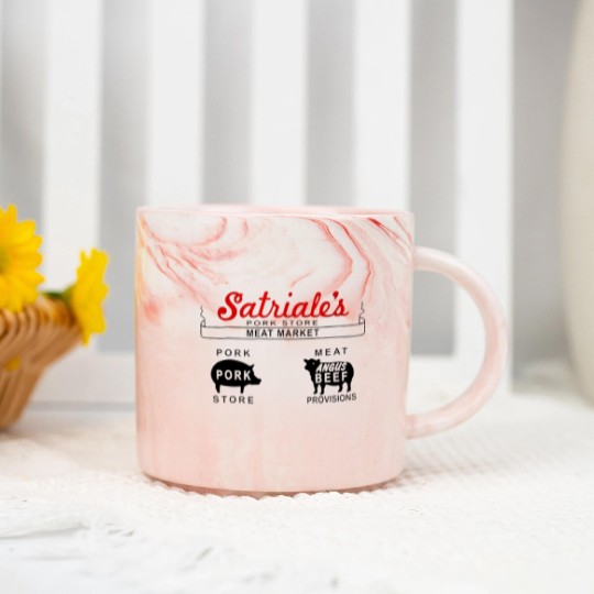 Discover Satriale s Pork Store Marble Mugs