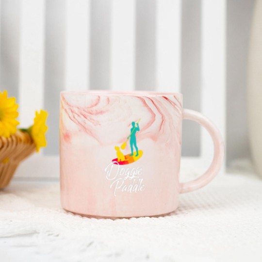 Discover Sup Dog Standup Paddle Board Gift Gift Marble Mugs Marble Mugs