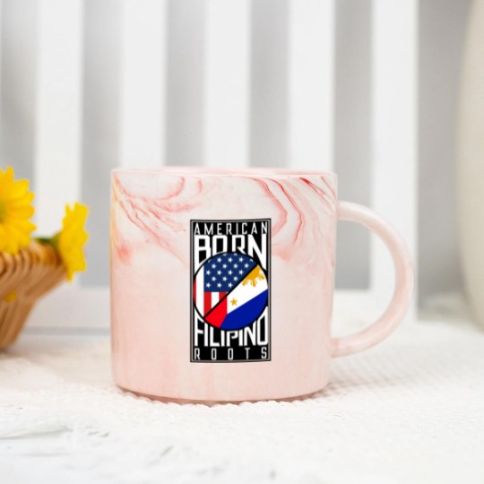 Discover American Born Filipino - Fil-Am Filipino American Marble Mugs