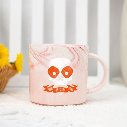 Discover Ping Pong or Die! - Ping Pong - Marble Mugs