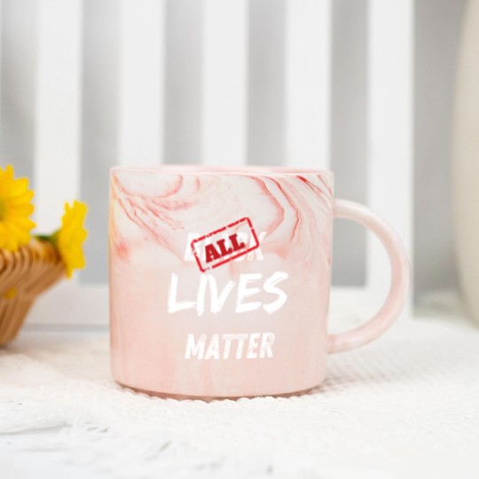 Discover All Lives Matter Marble Mugs