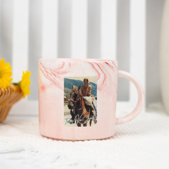 Discover Townes Van Zandt - Retro On Horse Fan Art - Townes Van Zandt - Marble Mugs