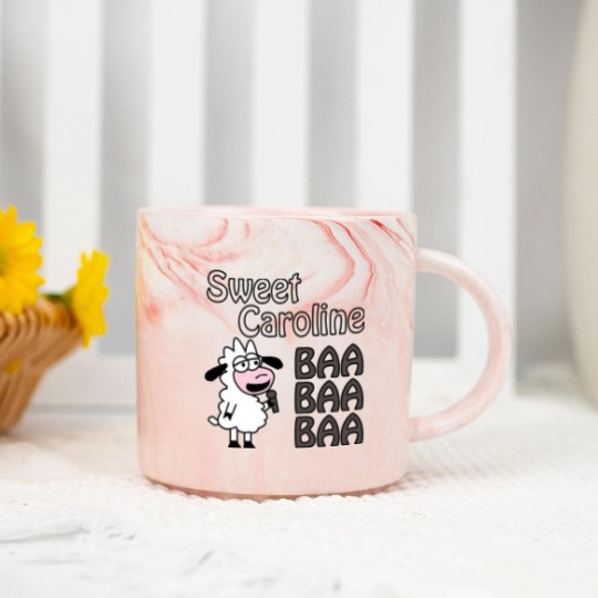 Discover Sheep Caroline - Sweet Caroline - Marble Mugs